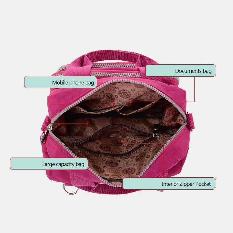 Multifunctional crossbody bag for everyday use