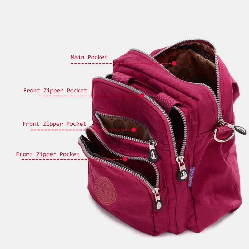 Multifunctional crossbody bag for everyday use