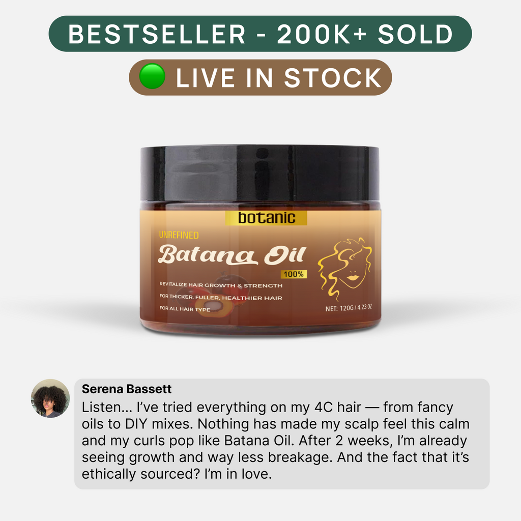 The Batana Natural Hair Growth Oil For Men