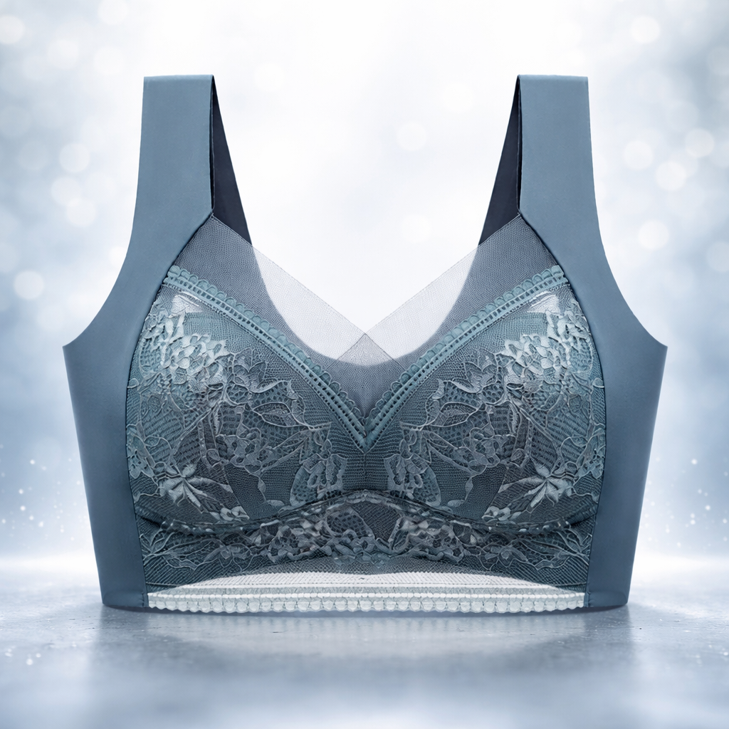 Women's Sports Lace Bralette Wireless Supportive Bra