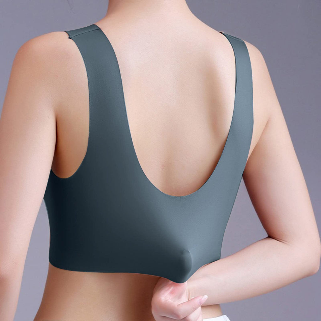 Women's Sports Lace Bralette Wireless Supportive Bra