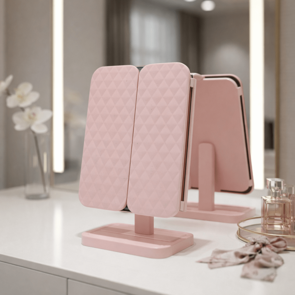DETAILLOOK – LED Vanity Mirror with Adjustable Lighting & Precision Magnification