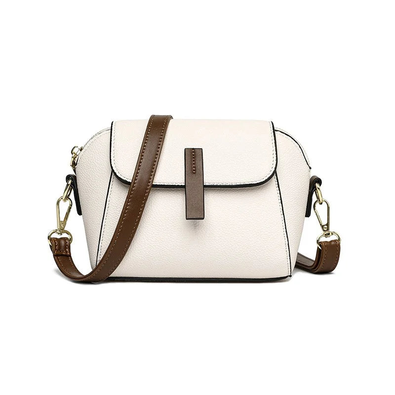 Lightweight Soft Leather Trendy Crossbody Bag