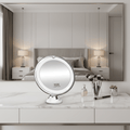 GLAMZOOM – 10x LED Makeup Mirror for Precision Beauty