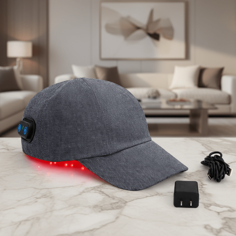 HAIRNOVA SCALPCALM – Infrared LED Hair Growth Cap with Red Light Therapy