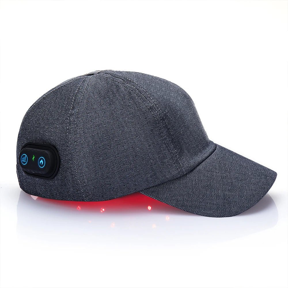 HAIRNOVA SCALPCALM – Infrared LED Hair Growth Cap with Red Light Therapy