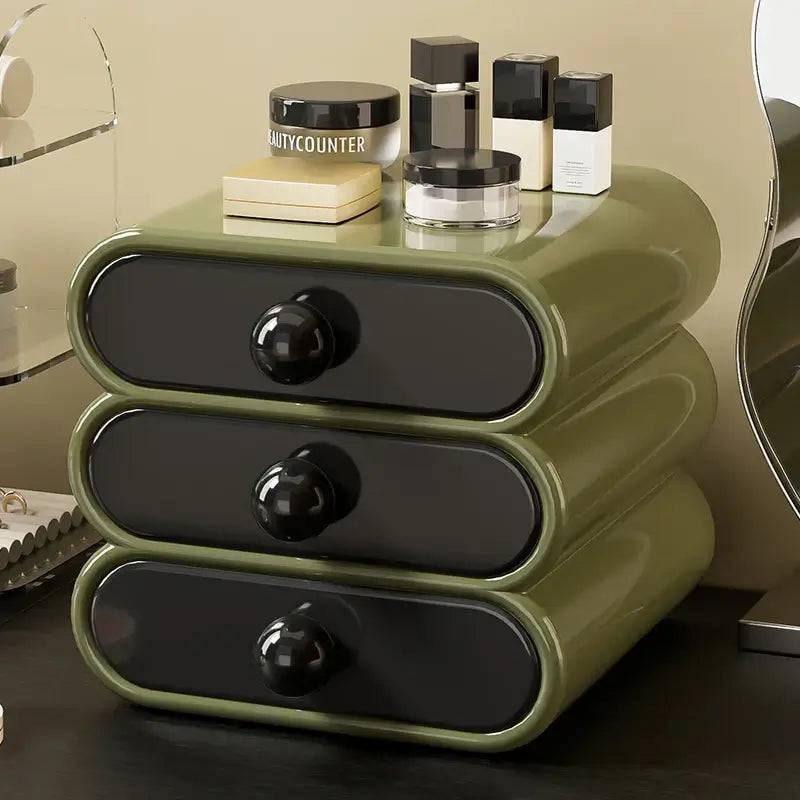 Removable Drawer Cosmetics Storage Cabinet