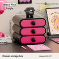 Removable Drawer Cosmetics Storage Cabinet
