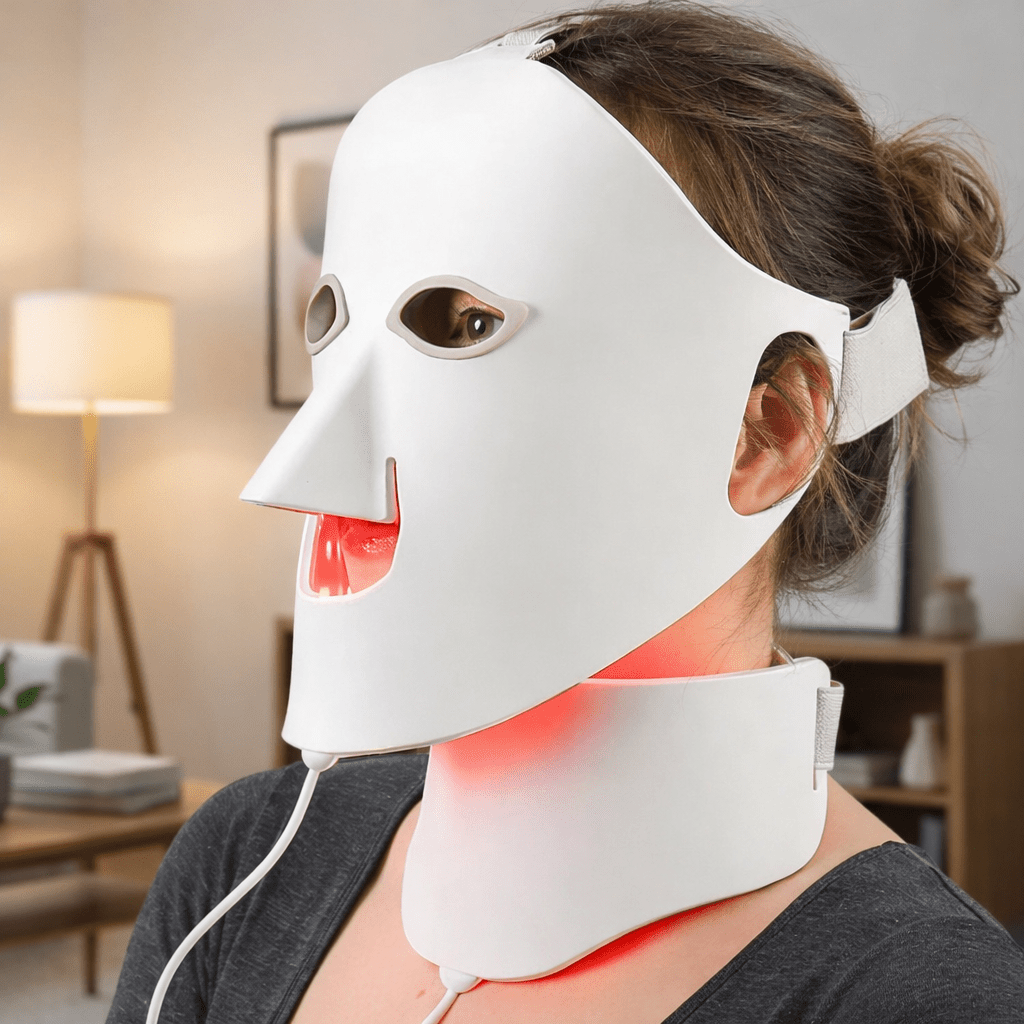 LUXDERMA – LED Light Therapy Mask for Skin Rejuvenation
