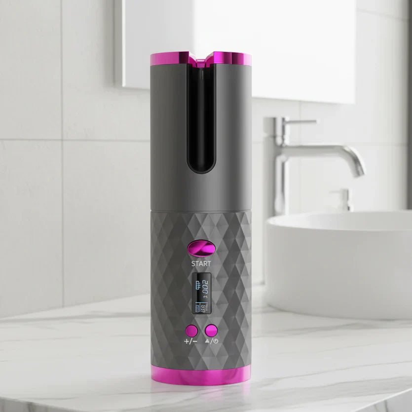Wireless Hair Styler – Portable Curling Tool for Long-Lasting Curls